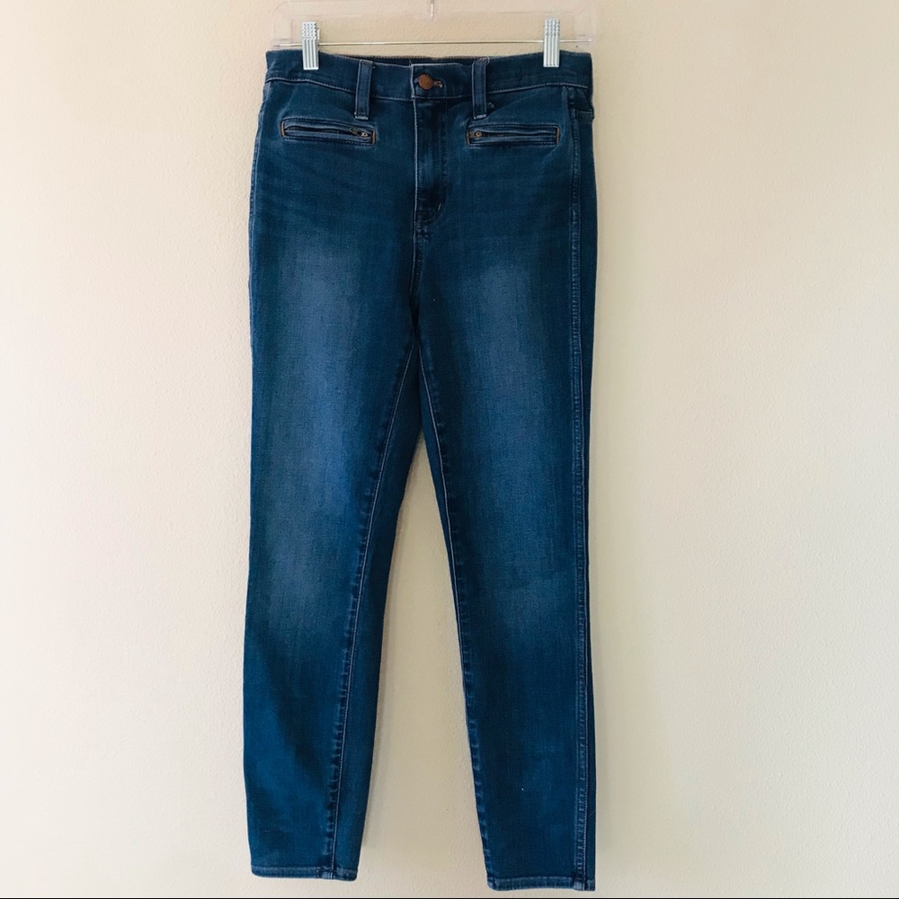 Madewell High Rise Roadtripper Skinny Stretch Jeans Jeggings Size 26